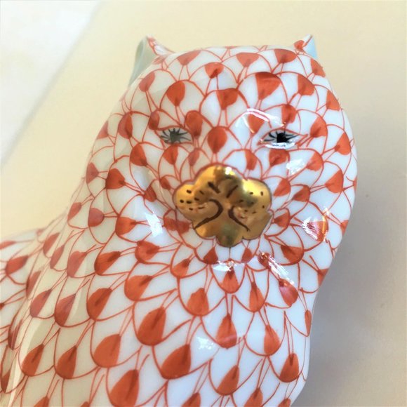 HEREND OF HUNDARY * SITTING CAT Other - HEREND "Sitting Cat" -